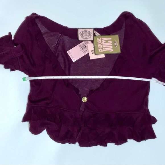NWT Juicy Couture Cardigan 100% cotton 
Size S Discounted price!! - Picture 7 of 10